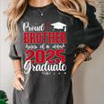 Proud Brother Of A Class Of 2025 Graduate Senior Graduation Women's Comfort Colors T-Shirt Pepper