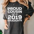 Proud Cousin Of A 2019 Graduate Class Graduation Women's Comfort Colors T-Shirt Pepper