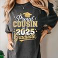 Proud Cousin Of a Class Of 2025 Graduate Senior Graduation Women's Comfort Colors T-Shirt Pepper
