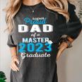 Proud Dad Of 2023 Class Master Graduate Family Graduation Women's Comfort Colors T-Shirt Pepper