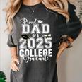 Proud Dad Of A 2025 College Graduate Graduation Women's Comfort Colors T-Shirt Pepper