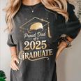 Proud Dad Of a 2025 Graduate Class Of 2025 Graduation Dad Women's Comfort Colors T-Shirt Pepper