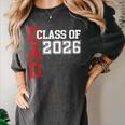 Proud Dad Of A 2026 Graduate Grad Senior Father Graduation Women's Comfort Colors T-Shirt Pepper