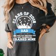 Proud Dad Of A Class Of 2018 Graduate TShirt Graduation Women's Comfort Colors T-Shirt Pepper
