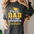 Proud Dad Of A Class 2025 Kindergarten Graduate Graduation Women's Comfort Colors T-Shirt Pepper