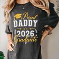 Proud Daddy Of a Class Of 2026 Graduate For Graduation Women's Comfort Colors T-Shirt Pepper