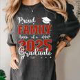 Proud Family Of a Class Of 2025 Graduate For Graduation Women's Comfort Colors T-Shirt Pepper