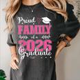 Proud Family Of a Class Of 2026 Graduate For Graduation Women's Comfort Colors T-Shirt Pepper