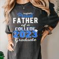 Proud Father Of 2023 College Graduate Family 23 Graduation Women's Comfort Colors T-Shirt Pepper