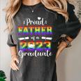 Proud Father Of 2023 Graduate Class 2023 Graduation Family Women's Comfort Colors T-Shirt Pepper