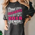 Proud Grandma Of a 2018 Senior Tshirt Graduation Women's Comfort Colors T-Shirt Pepper