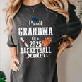 Proud Grandma Of 2025 Basketball Senior Graduation Day Women's Comfort Colors T-Shirt Pepper