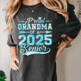 Proud Grandma Of a 2025 Senior Graduate Graduation Premium Women's Comfort Colors T-Shirt Pepper