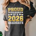 Proud Grandma Of A 2026 Graduate Shirt Class 2026 Graduation Women's Comfort Colors T-Shirt Pepper