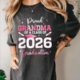 Proud Grandma Of A 2026 Senior Class Of 2026 Graduation Women's Comfort Colors T-Shirt Pepper