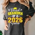 Proud Grandma Of A 2026 Senior Softball Graduation Matching Women's Comfort Colors T-Shirt Pepper
