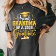 Proud Grandma Of A Class Of 2026 Graduate Senior Graduation Women's Comfort Colors T-Shirt Pepper