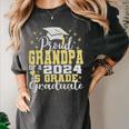 Proud Grandpa Of 5th Grade Graduate 2024 Family Graduation Women's Comfort Colors T-Shirt Pepper