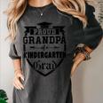 Proud Grandpa Of a Kindergarten Grad Graduation Shirt Women's Comfort Colors T-Shirt Pepper