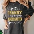 Proud Granny Of Kindergarten Graduate 2024 Graduation Granny Women's Comfort Colors T-Shirt Pepper