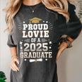 Proud Lovie Of A Class Of 2025 Graduate Senior Graduation Women's Comfort Colors T-Shirt Pepper
