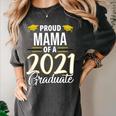 Proud Mama Of A 2021 Graduate Graduation Clothes MBA PhD Women's Comfort Colors T-Shirt Pepper