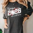 Proud Mama Of A 2026 Senior Baseball Graduation Mom Women's Comfort Colors T-Shirt Pepper
