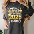 Proud Mawmaw Of a Class Of 2025 Graduate Graduation 2025 Women's Comfort Colors T-Shirt Pepper