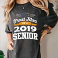 Proud Mom Of A 2019 Senior Graduation Class Outfit T-Shirt Women's Comfort Colors T-Shirt Pepper