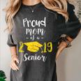 Proud Mom Of a 2019 Senior Graduation T Shirt Women's Comfort Colors T-Shirt Pepper