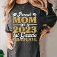 Proud Mom Of A 2023 1st Grade Graduate Shirt Fun Graduation Women's Comfort Colors T-Shirt Pepper
