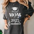 Proud Mom Of a 2025 Graduate Graduation Senior Moms Women's Comfort Colors T-Shirt Pepper
