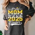 Proud Mom Of a 2025 Senior Graduate Graduation Women's Comfort Colors T-Shirt Pepper