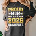 Proud Mom Of A 2026 Graduate Shirt Class Of 2026 Graduation Women's Comfort Colors T-Shirt Pepper