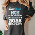 Proud MOM Of A 8th Grade Graduate 2025 Elementary Graduation Women's Comfort Colors T-Shirt Pepper
