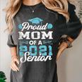 Proud Mom Of a Class Of 2021 Senior Graduate Graduation Women's Comfort Colors T-Shirt Pepper