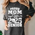 Proud Mom Class Of 2025 Graduation Senior Golf Player Mom Women's Comfort Colors T-Shirt Pepper