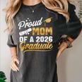 Proud Mom Of A Class Of 2026 Graduate Senior 2026 Graduation Women's Comfort Colors T-Shirt Pepper