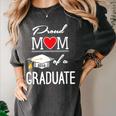 Proud Mom Of A High School Graduation Senior Mom Shirt Women's Comfort Colors T-Shirt Pepper
