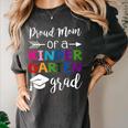 Proud Mom Of A Kindergarten Grad Shirt Graduation Women's Comfort Colors T-Shirt Pepper
