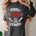Proud Mom Mother Of a 2019 Graduate TShirt Graduation Women's Comfort Colors T-Shirt Pepper