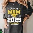 Proud Mom Of Two Class Of 2025 Graduates Twins Graduation Women's Comfort Colors T-Shirt Pepper