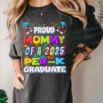 Proud MOMMY Of a 2025 PRE-K Graduate -Graduation Women's Comfort Colors T-Shirt Pepper