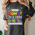 Proud MOMMY Of a 2025 Preschool Graduate Graduation Women's Comfort Colors T-Shirt Pepper