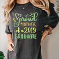 Proud Mother Of a 2019 Graduate Graduation T-Shirt Women's Comfort Colors T-Shirt Pepper
