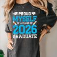 Proud Myself Of A Class Of 2026 Graduate Senior Graduation Women's Comfort Colors T-Shirt Pepper