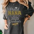 Proud Nana Of a 2025 Graduate Senior Graduation Women Premium Tri-Blend Women's Comfort Colors T-Shirt Pepper