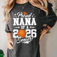 Proud Nana Of A 2026 Senior Basketball Graduation Women's Comfort Colors T-Shirt Pepper