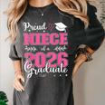 Proud Niece Of a Class Of 2026 Graduate For Graduation Women's Comfort Colors T-Shirt Pepper