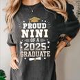 Proud Nini Of A Class Of 2025 Graduate Senior Graduation Women's Comfort Colors T-Shirt Pepper